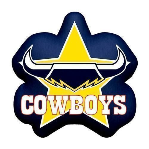 North Queensland Cowboys NRL Logo Cushion Pillow