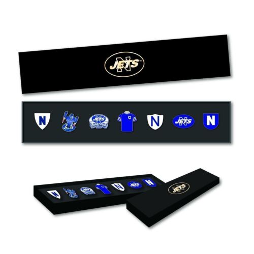 Newtown Jets NRL Team Set Of 7 Pin Collection Set In Presentation Box