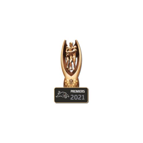 Penrith Panthers 2021 NRL Premiers Trophy Lapel Pin Badge