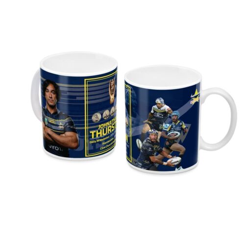 Johnathan Thurston North Queensland Cowboys Retirement NRL Coffee Tea Mug Cup  
