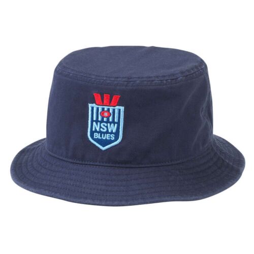New South Wales NSW Blues NRL State Of Origin Navy Adults Unisex Bucket Hat