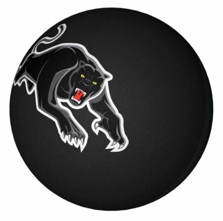 Penrith Panthers NRL Team Logo Coloured High Bounce Ball Handball