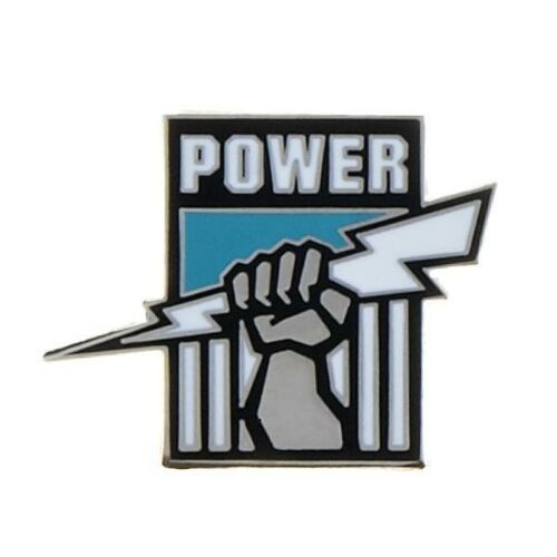 Port Adelaide Power AFL Team Logo Metal Pin Badge