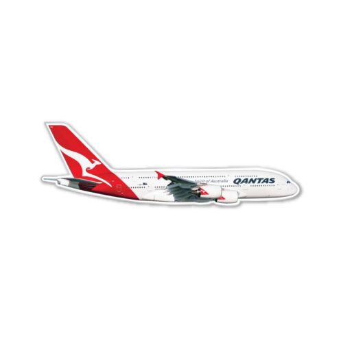 Qantas Australia Airbus A380 Plane Pin Badge Aviation Airline Lapel Pin 