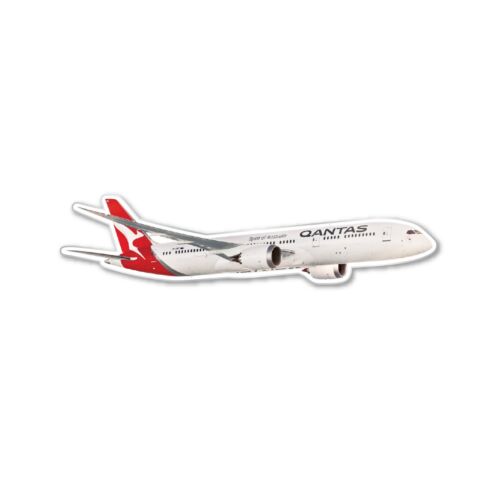 Qantas Australia Boeing 787 Plane Pin Badge Aviation Airline Lapel Pin 