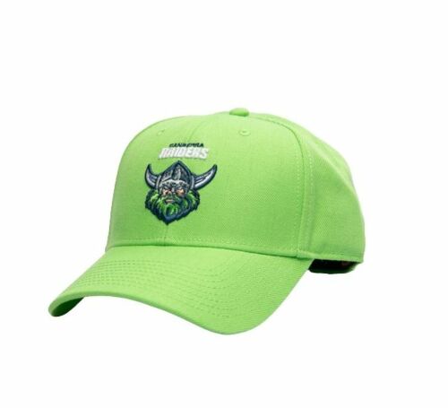 Canberra Raiders NRL Team Logo Green Machine Envy Adult Unisex One Size Stadium Cap Hat