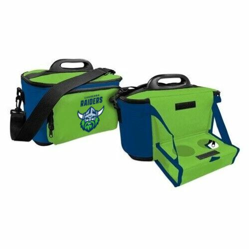 Canberra Raiders NRL Large Esky Insulated Lunch Cooler Bag With Drinks Tray