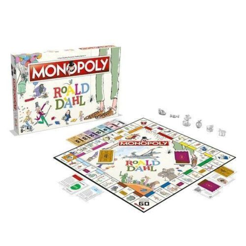 Roald Dahl Edition Monopoly Board Game Collectors Item Fast Trading Game