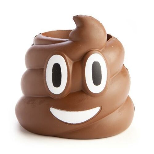 Koolface Smiling Poo Emoji Foam Stubby Holder Can Cooler Funny Joke Novelty Poop Sh*t Crap