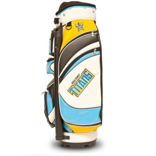 Gold Coast Titans NRL Team Bridgestone Golf Cart Bag