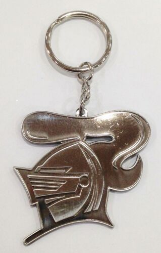 Newcastle Knights NRL Silver Metal Team Logo Key Ring Keyring Chain 