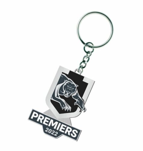 Penrith Panthers 2022 NRL Premiers Team Logo Keyring Key Ring