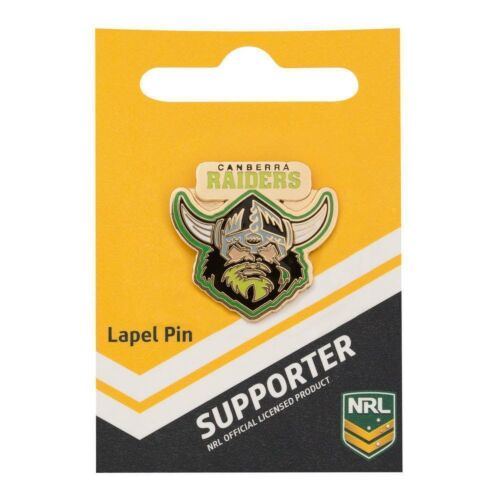 Canberra Raiders NRL Team Logo Collectable Lapel Hat Tie Pin Badge 