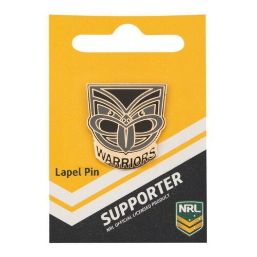 New Zealand Warriors NRL Team Logo Collectable Lapel Hat Tie Pin Badge 