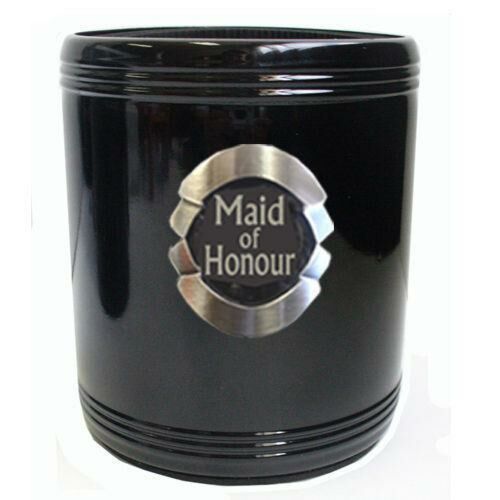 Maid of Honour Stainless Steel Can Cooler Stubby Holder Wedding Table Bridal Party Toasting Celebration