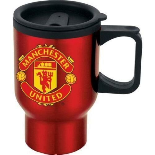 Manchester Man United English Premier League EPL Plastic Thermal Travel Mug Coffee Cup