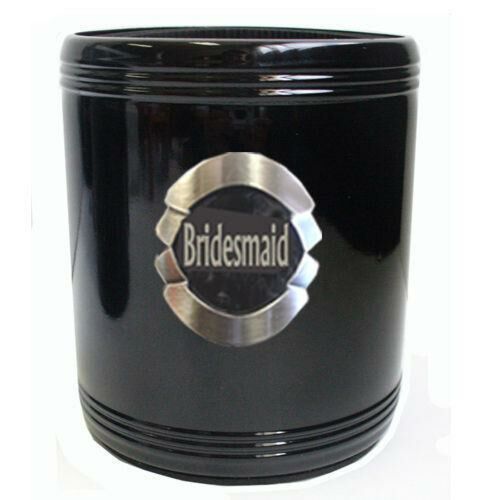Bridesmaid Stainless Steel Can Cooler Stubby Holder Wedding Table Bridal Party Toasting Celebration