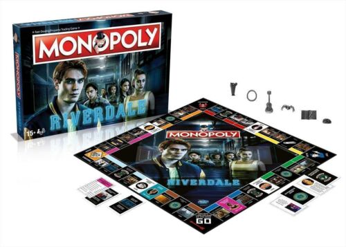 Riverdale Edition Monopoly Board Game Collectors Item Fast Trading Game