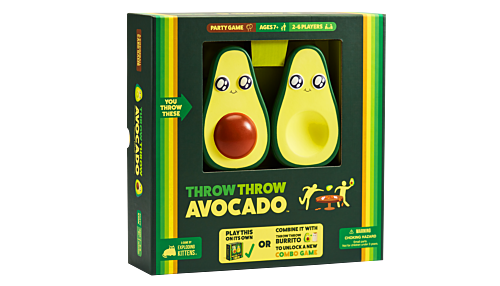 Throw Throw Avocado Card Game Family Friendly 