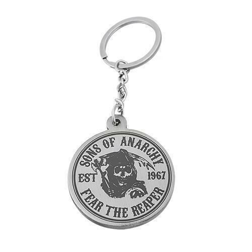 Sons Of Anarchy Fear The Reaper Metal Keyring Gift Idea