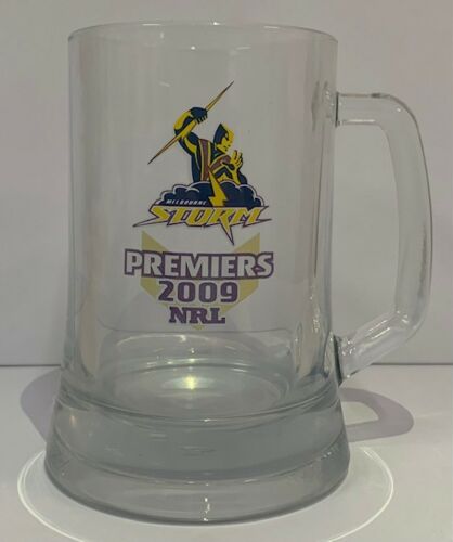 Melbourne Storm 2009 Premiers Glass Beer Stein Drinking Alcohol Gift Idea