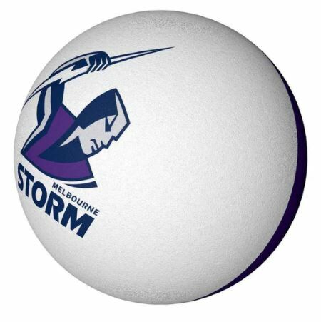 Melbourne Storm NRL Team Logo Coloured High Bounce Ball Handball