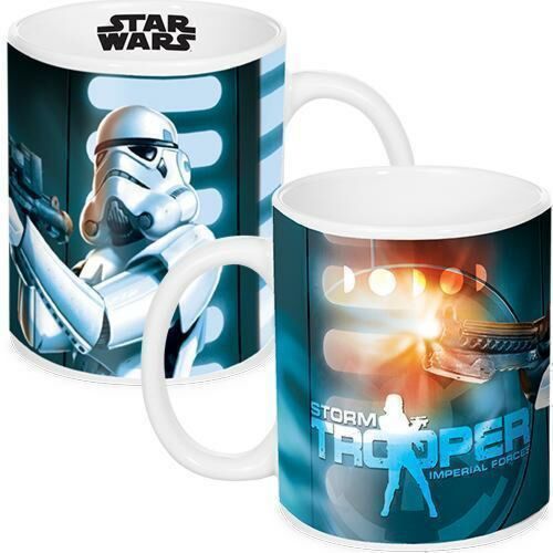 Star Wars Storm Trooper Musical Ceramic Coffee Mug Character Boxed 