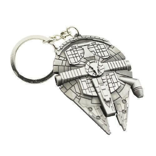 Star Wars Millennium Falcon Metal Key Ring Keyring
