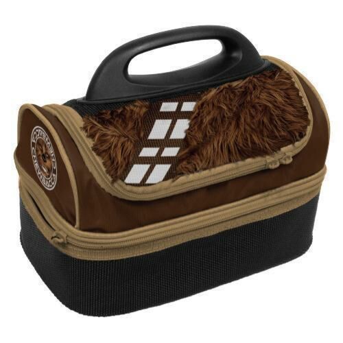 Star Wars Chewbacca Furry Kids Insulated Lunch Cooler Bag