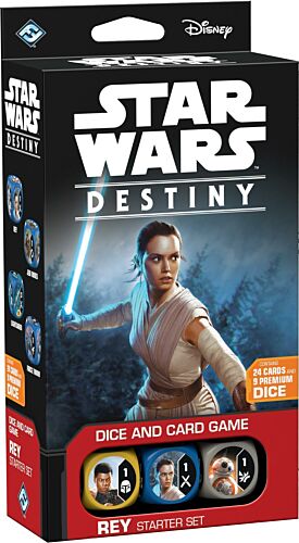 Star Wars Destiny Rey Starter Kit Dice & Card Game