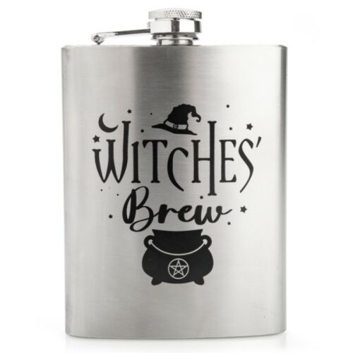 Witches Brew Stainless Steel 235ml Drinking Hip Flask