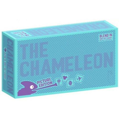 The Chameleon Pictures Edition Party Game Blend In, Don't Get Caught Ages 14+