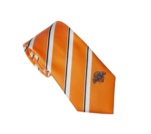 West Tigers NRL Team Logo Colour Stripe Mens Dress Neck Tie 