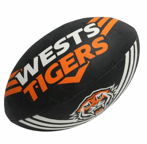 Wests Tigers NRL Logo Kids Mini Size 11 inch Football Foot Ball Footy
