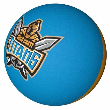Gold Coast Titans NRL Team Logo Coloured High Bounce Ball Handball