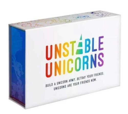 Unstable Unicorns Base Card Game Build a Unicorn Army 