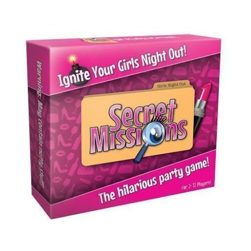 Secret Mission Girls Night Out The Hilarious Party Game Drinking Fun 