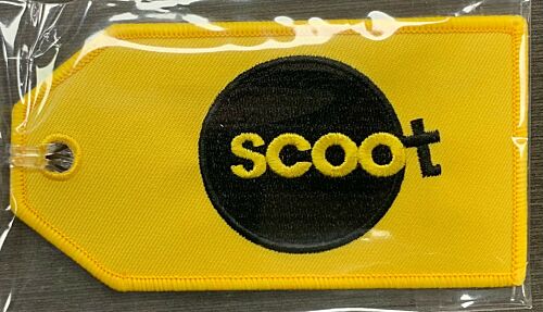 Scoot Travel Fabric Luggage Bag Tag