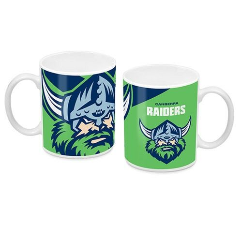 Canberra Raiders NRL Large Team Logo Ceramic Coffee Mug