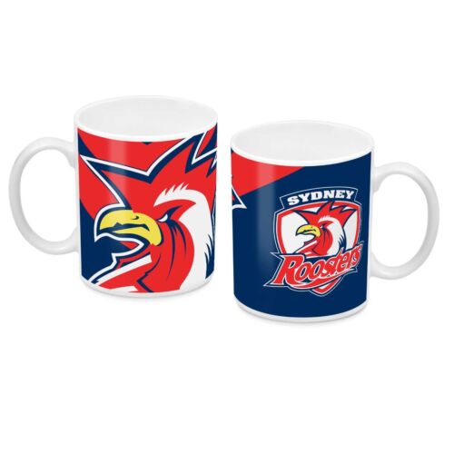 Sydney Roosters NRL Large Team Logo Ceramic Coffee Mug
