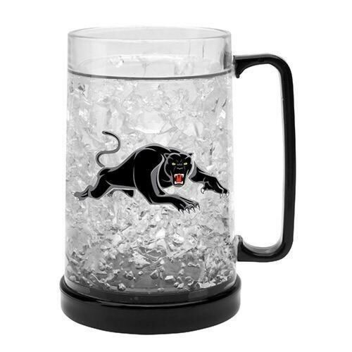 Penrith Panthers NRL Team Logo Gel Ezy Freeze Mug Stein Drinking Plastic Cup