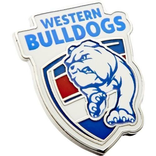 Western Bulldogs AFL Team Logo Metal Pin Badge