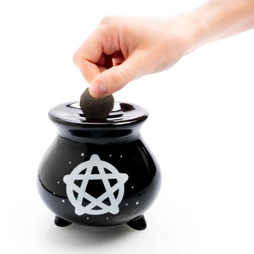 Witches Brew Cauldron 3D Money Bank Piggy Bank 