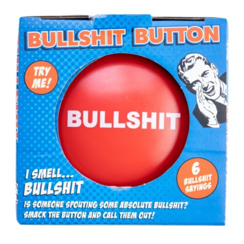 Bullshit Button With 6 Different Responses Novelty Joke Adults Only