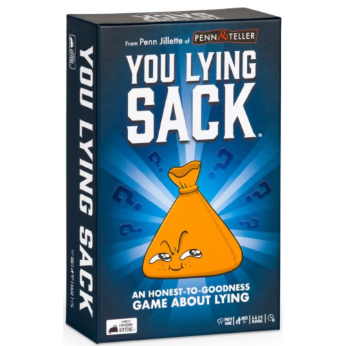 You Lying Sack An Honest To Goodness Game About Lying Party Game Ages 7+
