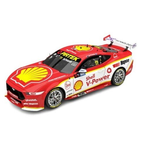 PRE ORDER $50 DEPOSIT - 2024 Repco Supercars Championship Season #11 Anton De Pasquale Shell V-Power Racing Ford Mustang GT 1:18 Scale Model Car (FULL PRICE - $275.00*)