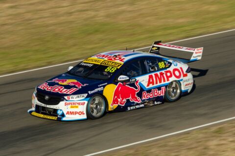 PRE ORDER - 2022 Tasmania Supersprint Race 4 Runner-Up Broc Feeney #88 Red Bull Ampol Racing Holden ZB Commodore 1:12 Scale Model Car (FULL PRICE - $599.00*)