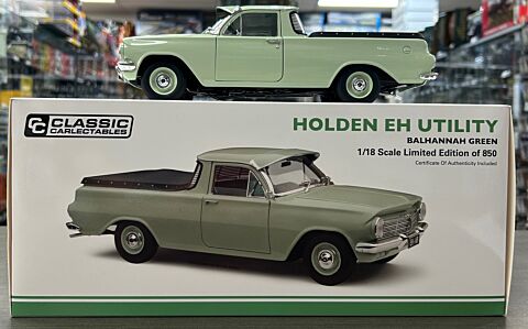 Holden EH Utility Ute Balhannah Green 1:18 Scale Model Car