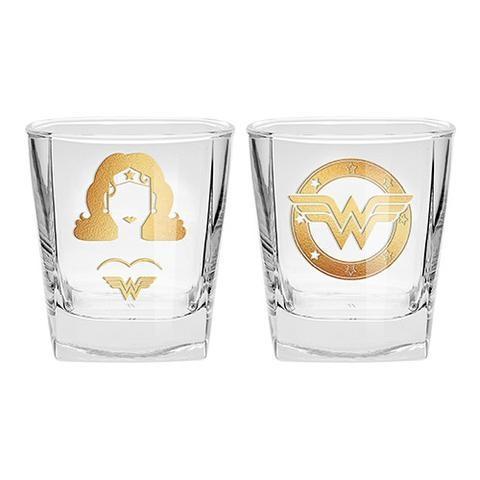 Wonder Woman Set of 2 Spirit Glasses