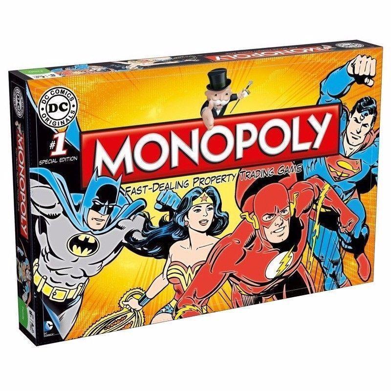 DC Comics Special Edition Monopoly Board Game